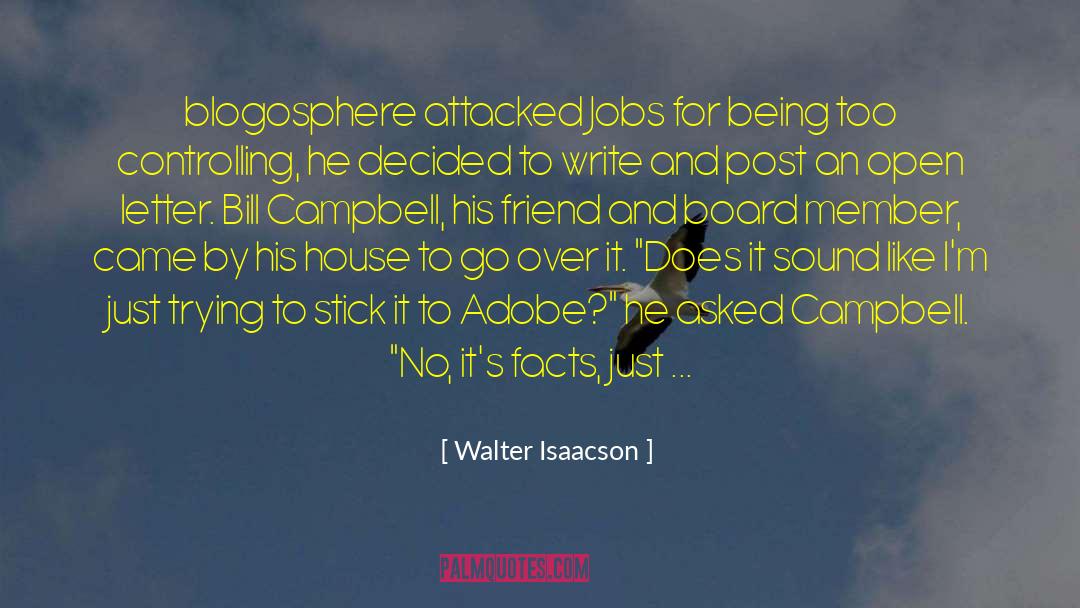 Lockyer Campbell quotes by Walter Isaacson