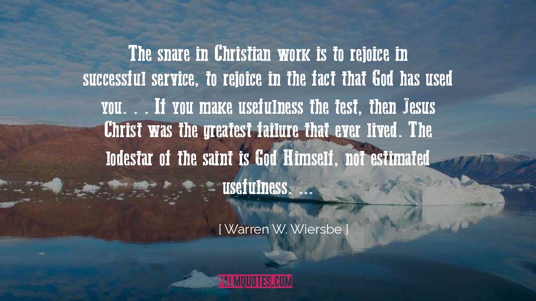 Lodestar quotes by Warren W. Wiersbe