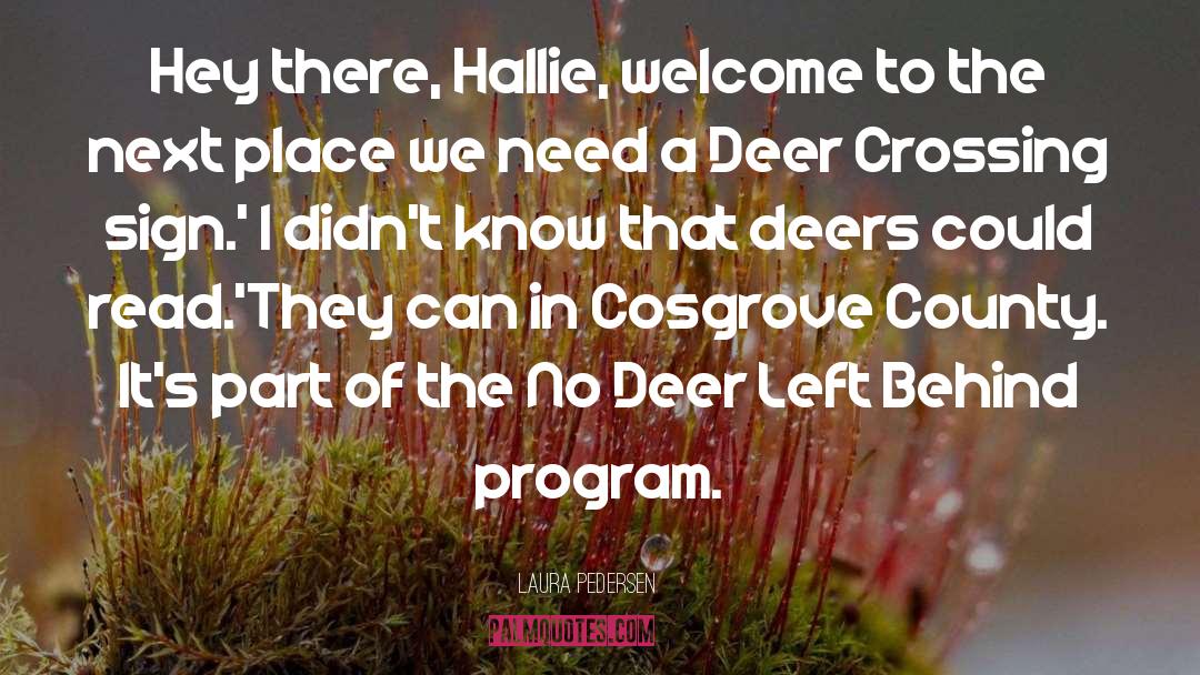 Lodges At Deer quotes by Laura Pedersen
