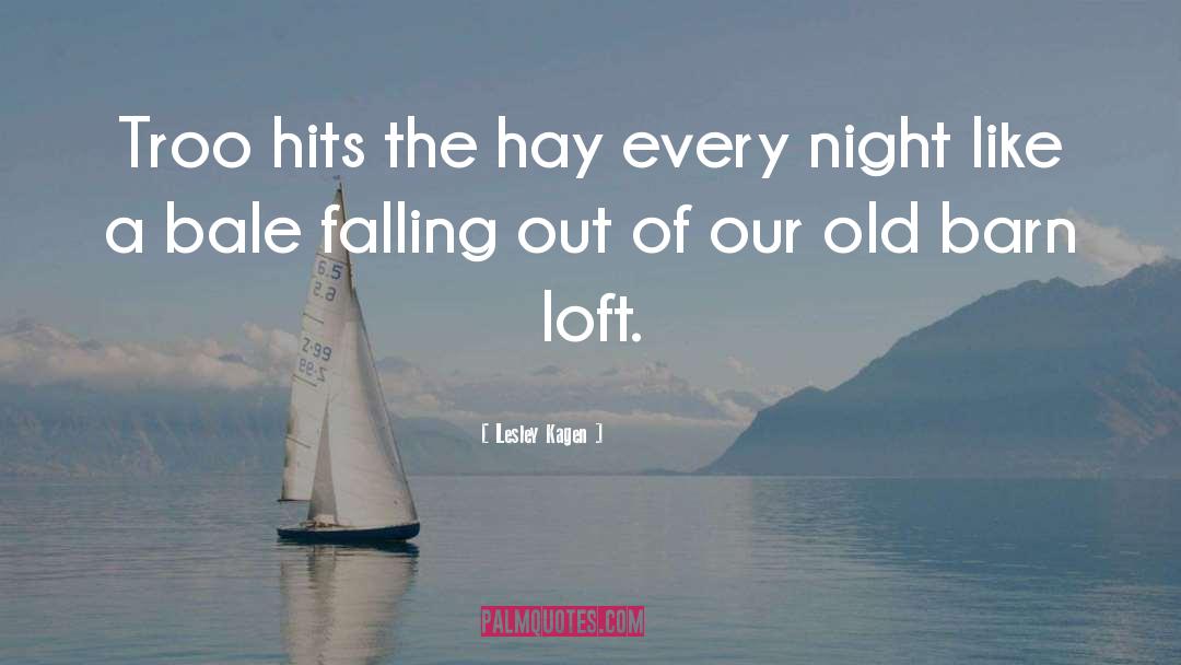 Loft quotes by Lesley Kagen