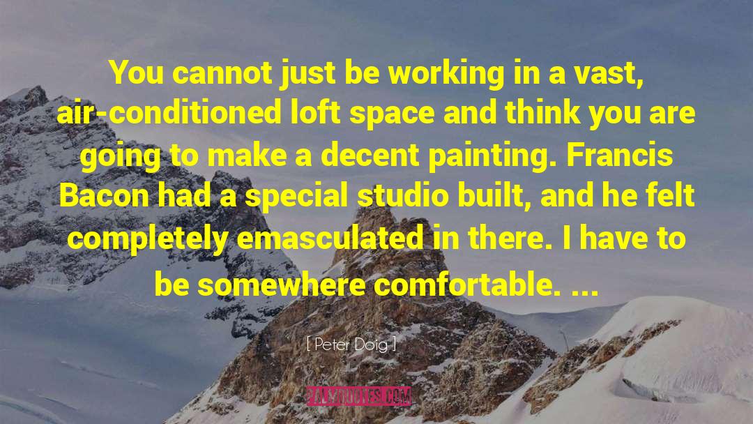 Loft quotes by Peter Doig