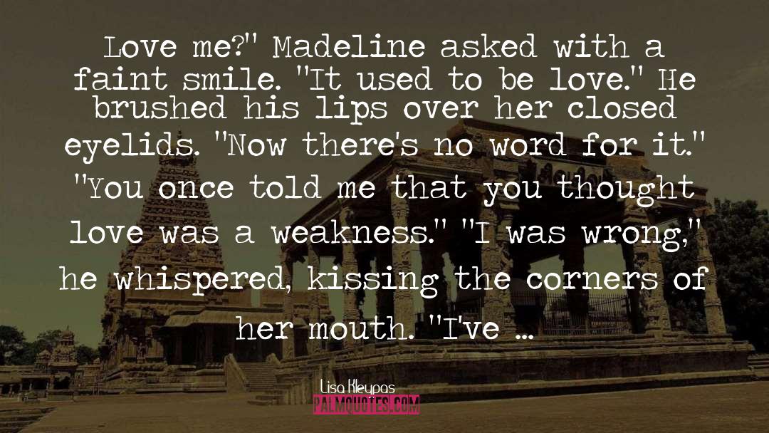 Logan And Maddy quotes by Lisa Kleypas