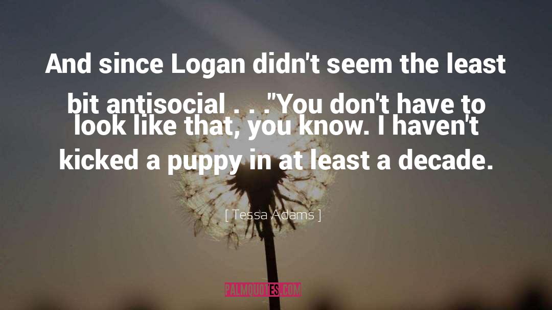 Logan Drake quotes by Tessa Adams