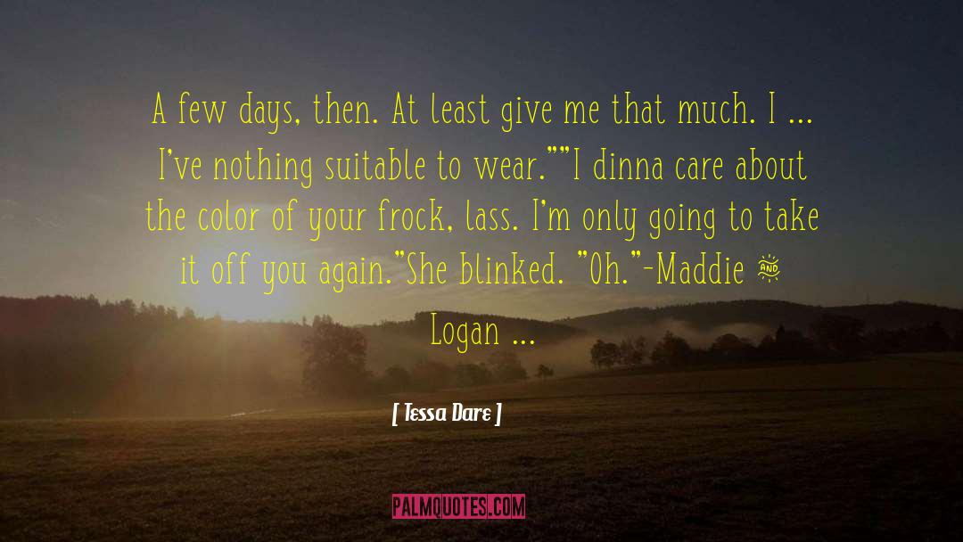 Logan Echolls quotes by Tessa Dare