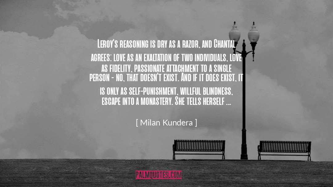 Logical Reasoning quotes by Milan Kundera