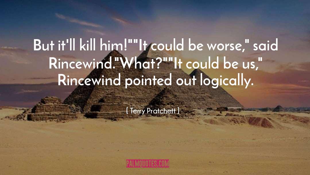 Logically quotes by Terry Pratchett