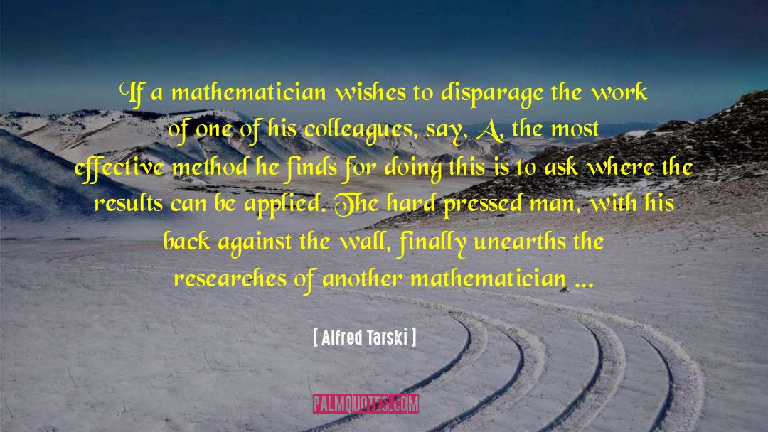 Logistician quotes by Alfred Tarski