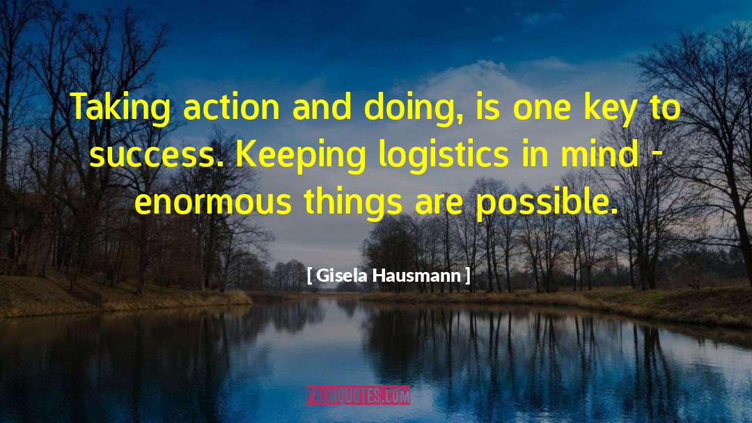 Logistics quotes by Gisela Hausmann