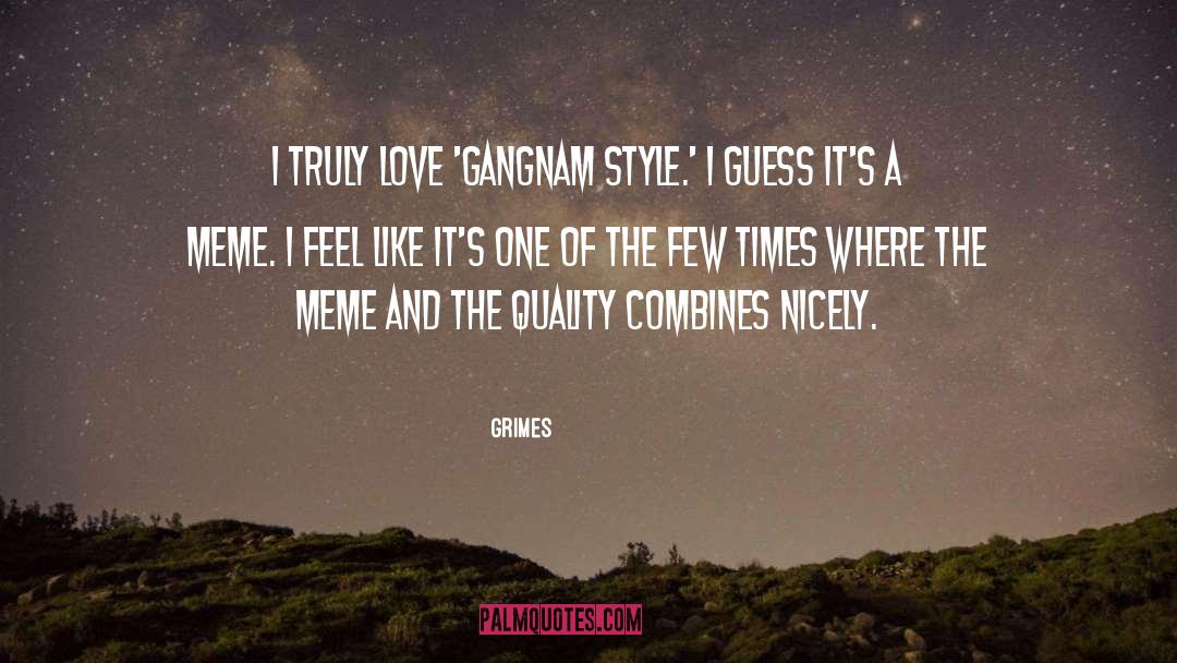 Logorrhea Meme quotes by Grimes