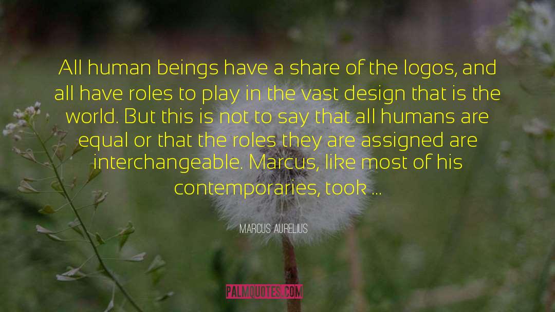 Logos quotes by Marcus Aurelius