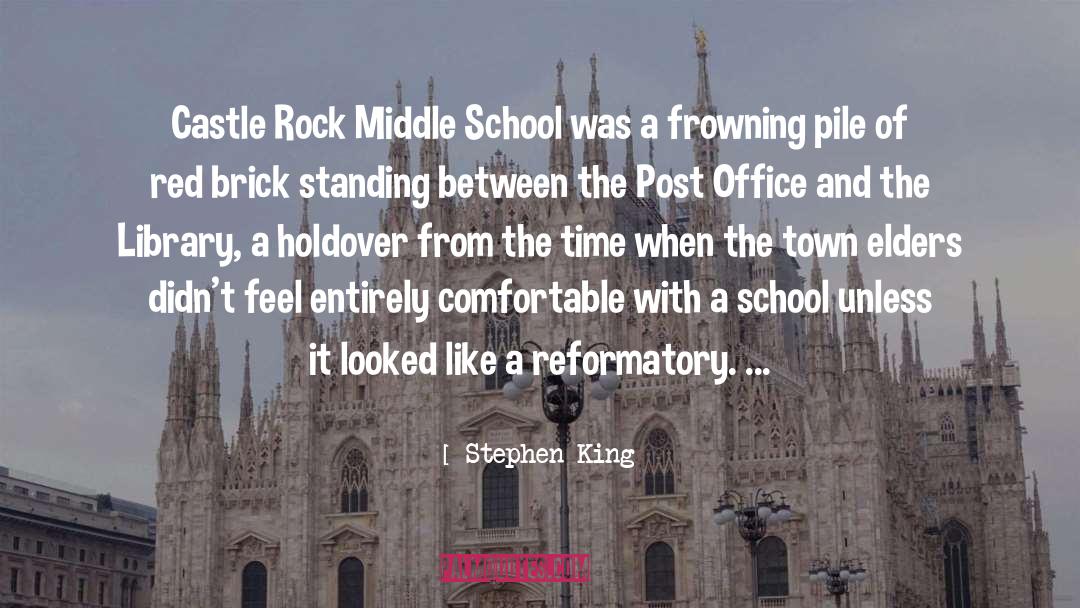 Loiederman Middle School quotes by Stephen King