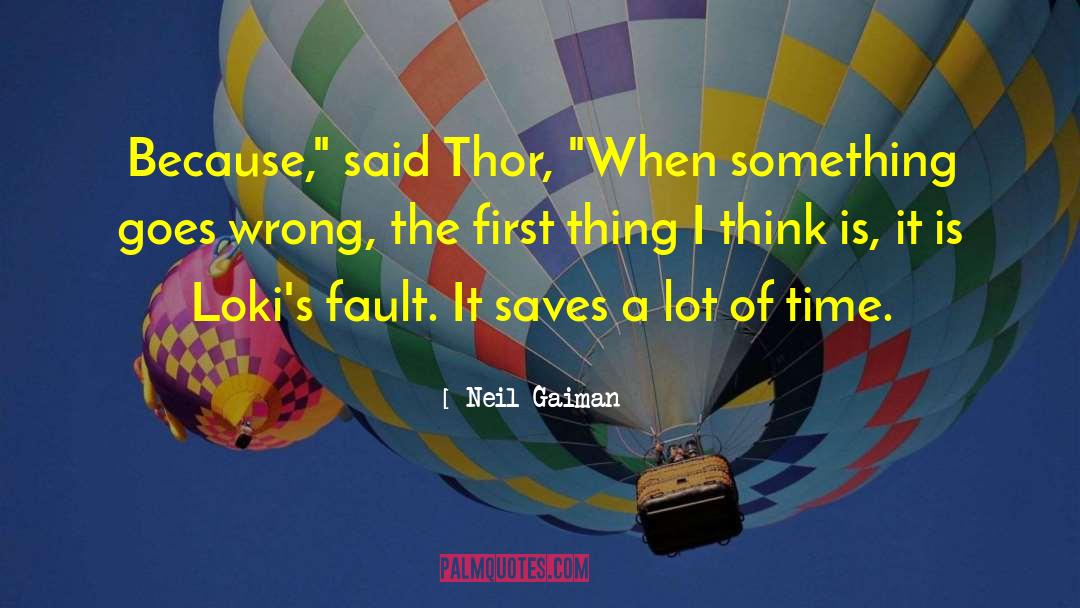 Loki Time Keepers quotes by Neil Gaiman