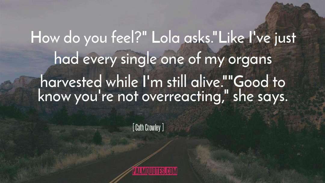 Lola quotes by Cath Crowley
