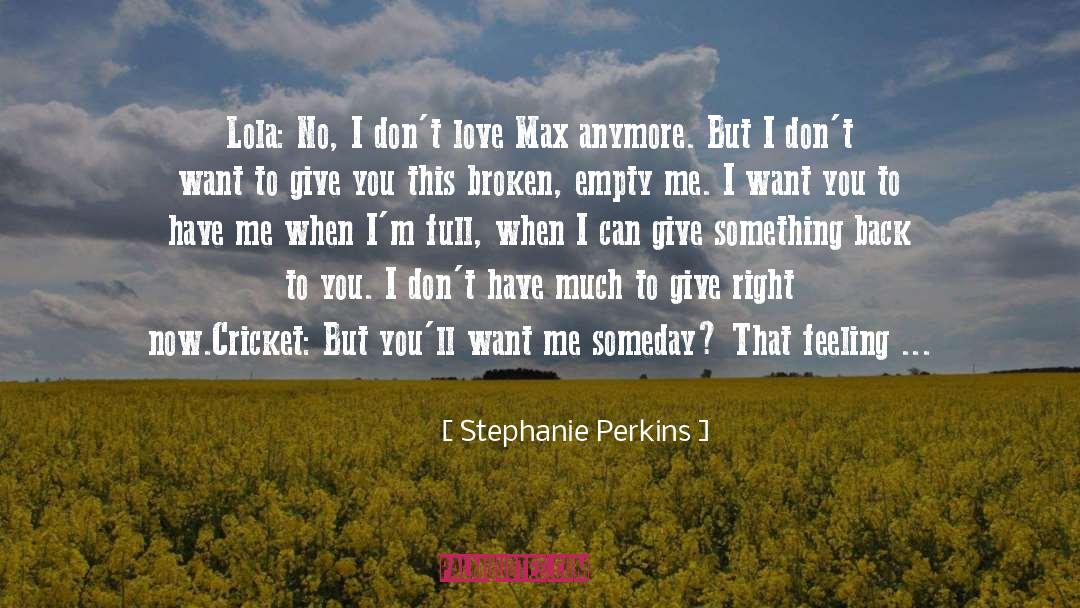 Lola quotes by Stephanie Perkins