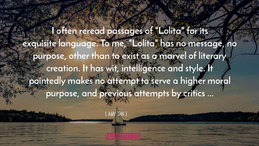 Lolita quotes by Amy Tan