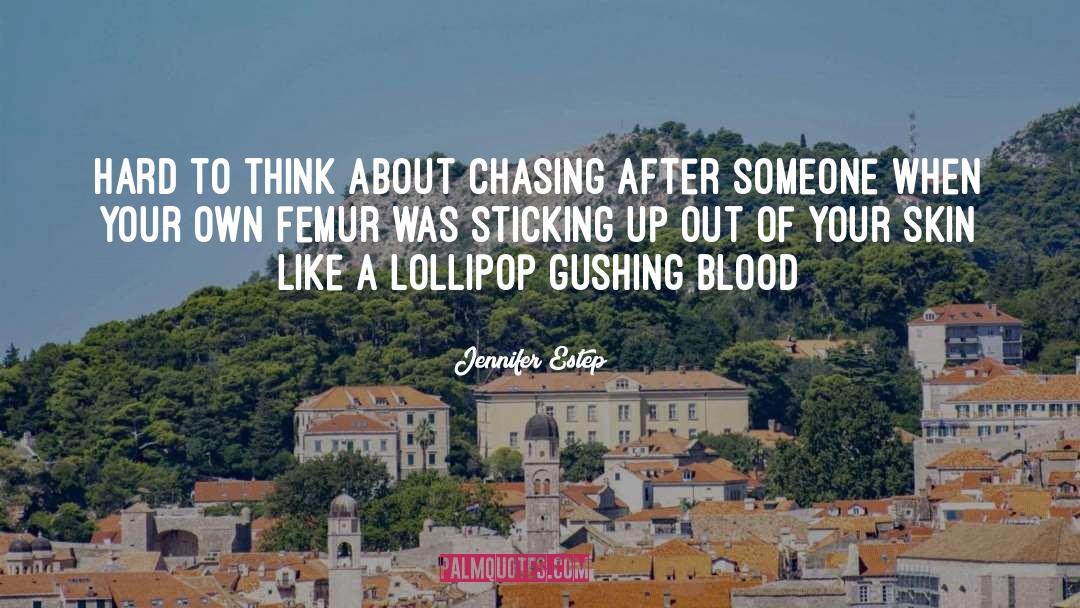 Lollipop quotes by Jennifer Estep