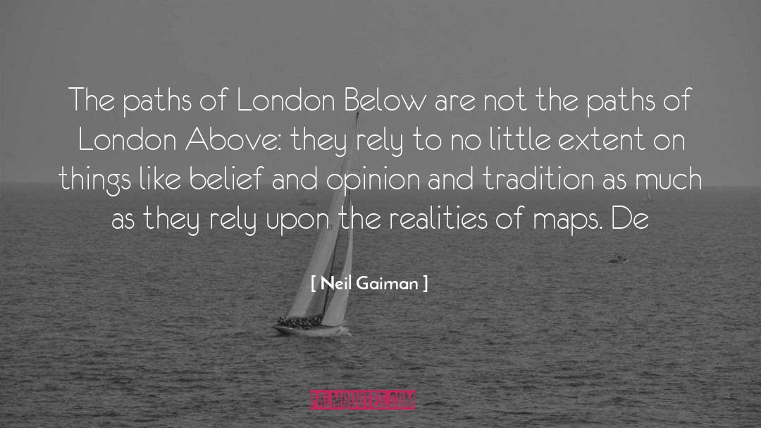 London Below quotes by Neil Gaiman