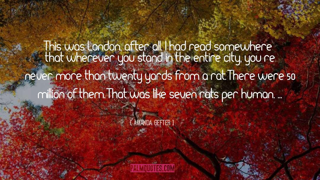 London Gardens quotes by Amanda Gefter