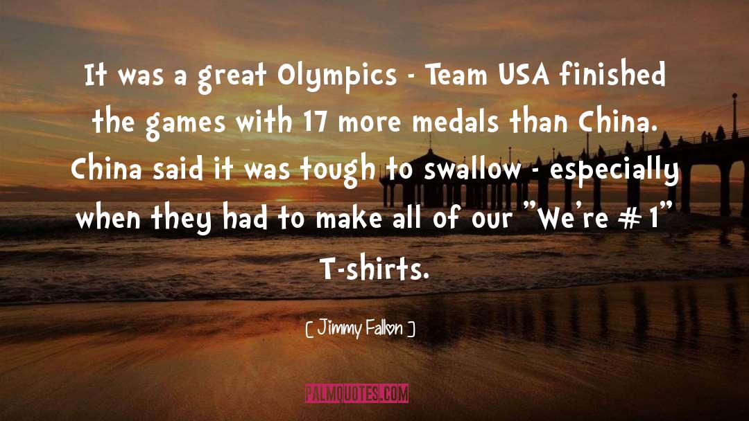 London Olympics 2012 quotes by Jimmy Fallon