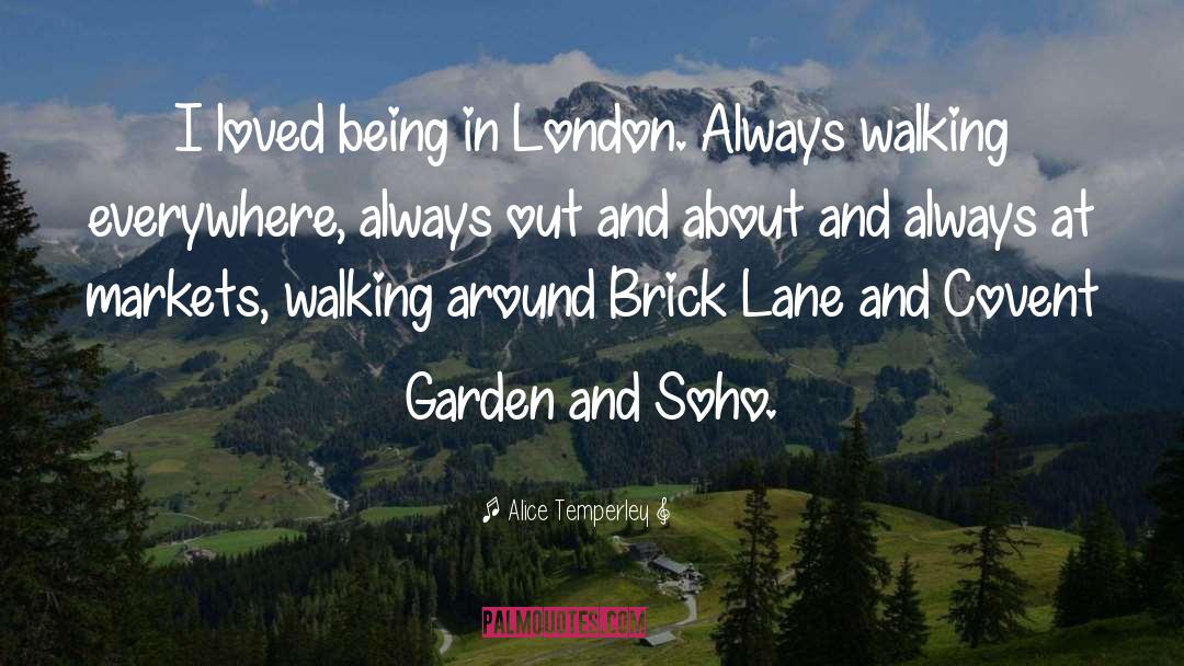 London quotes by Alice Temperley