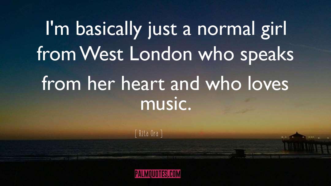 London quotes by Rita Ora