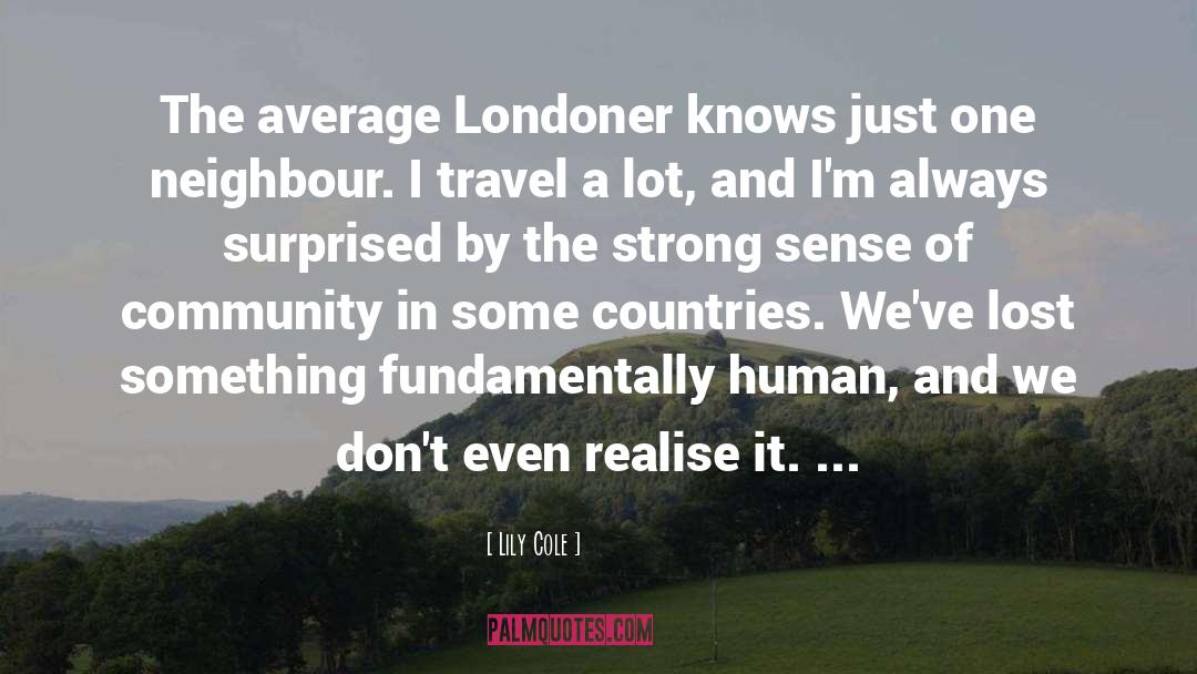 Londoner quotes by Lily Cole