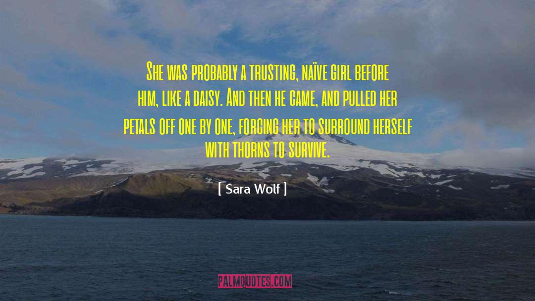 Lone Wolf quotes by Sara Wolf