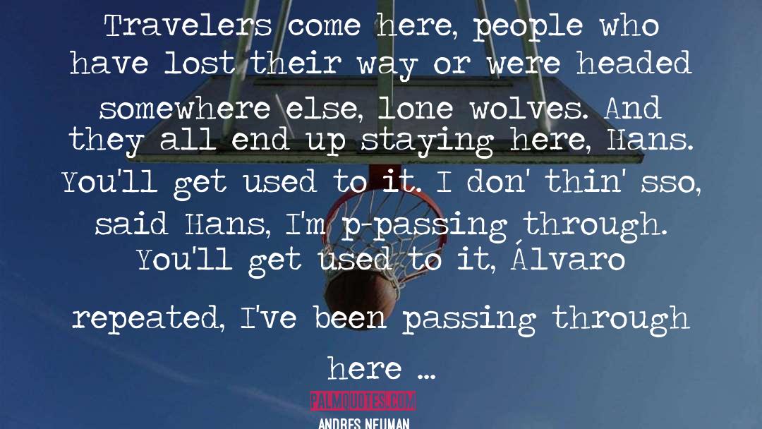 Lone Wolves quotes by Andres Neuman