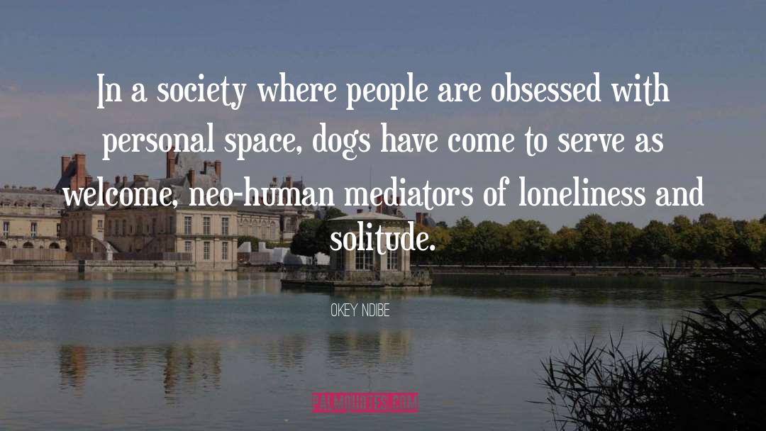 Loneliness And Solitude quotes by Okey Ndibe