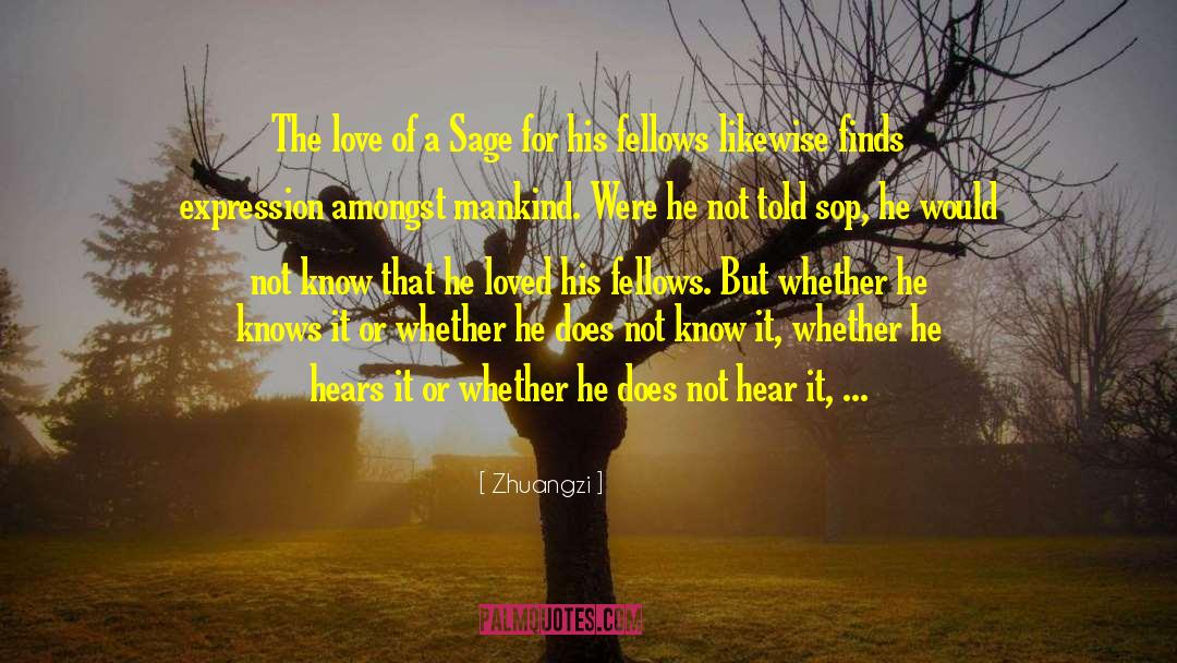 Loneliness Of Love quotes by Zhuangzi