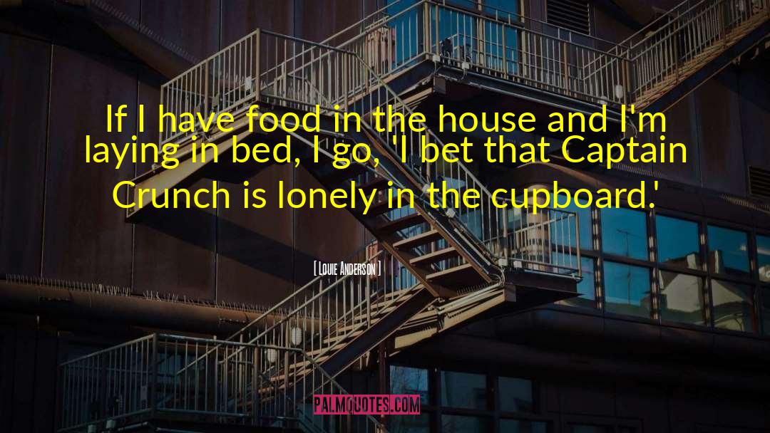 Lonely Bed quotes by Louie Anderson
