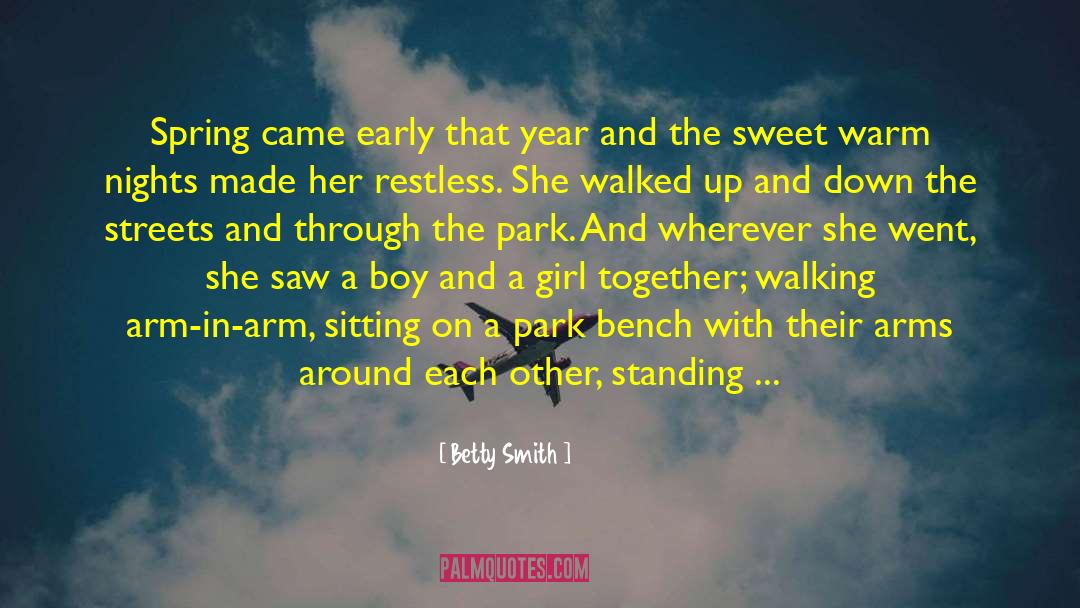 Lonely Benches quotes by Betty Smith