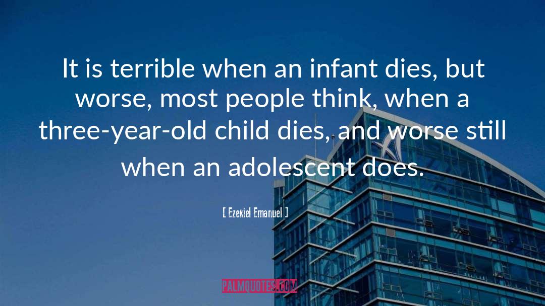 Lonely Child quotes by Ezekiel Emanuel