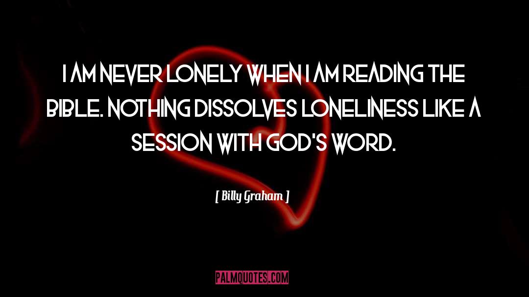 Lonely Child quotes by Billy Graham