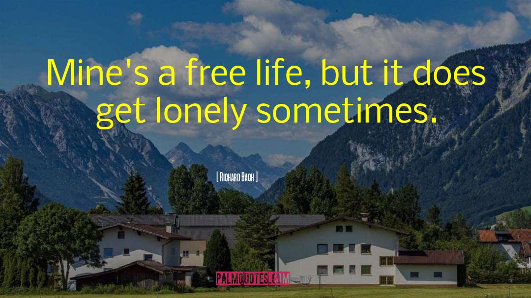 Lonely Girlfriends quotes by Richard Bach