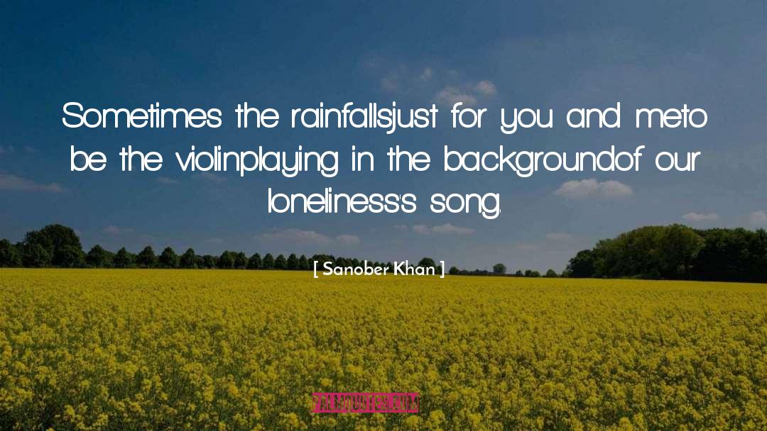 Lonely Love quotes by Sanober Khan
