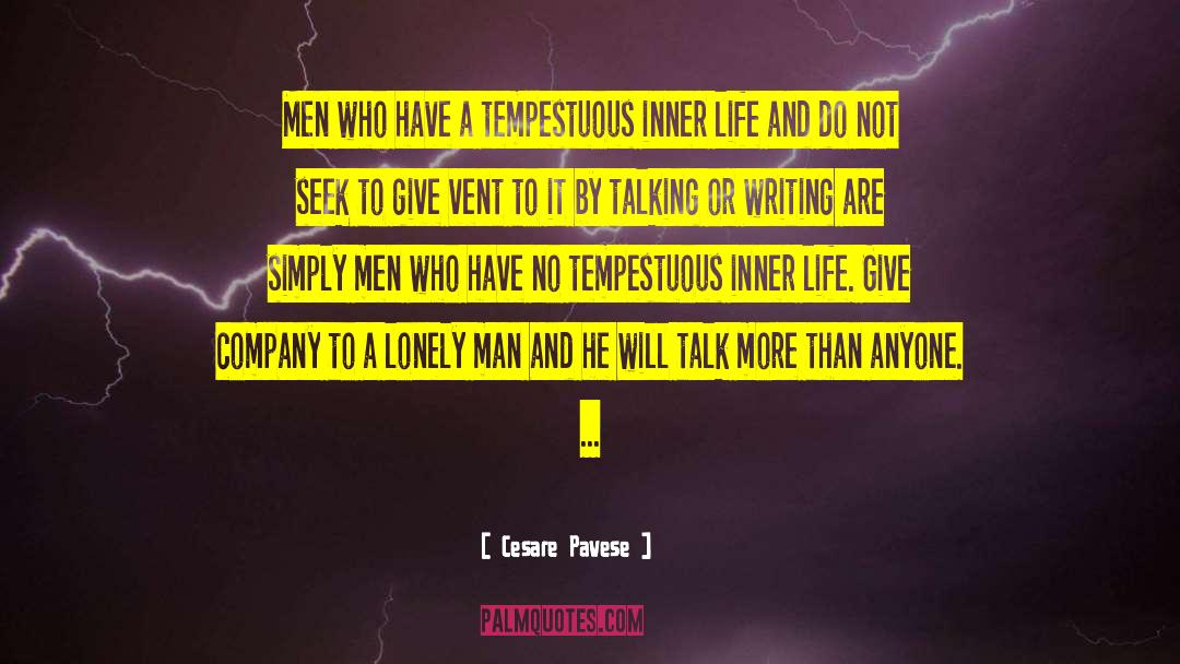 Lonely Man quotes by Cesare Pavese