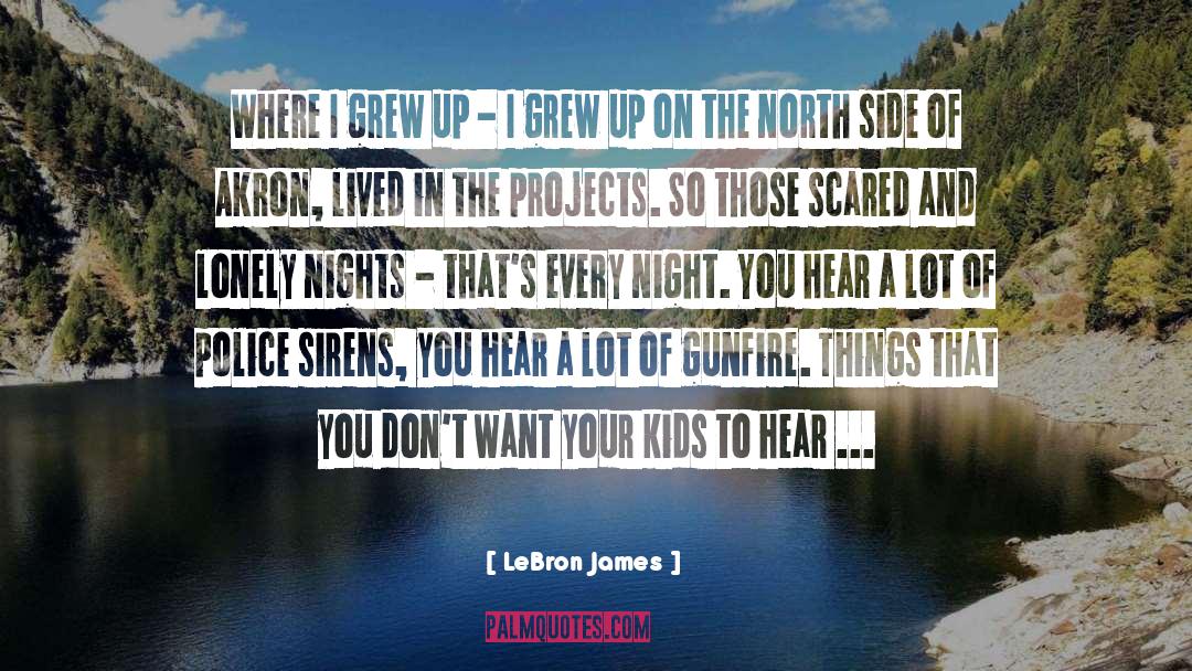 Lonely Nights quotes by LeBron James