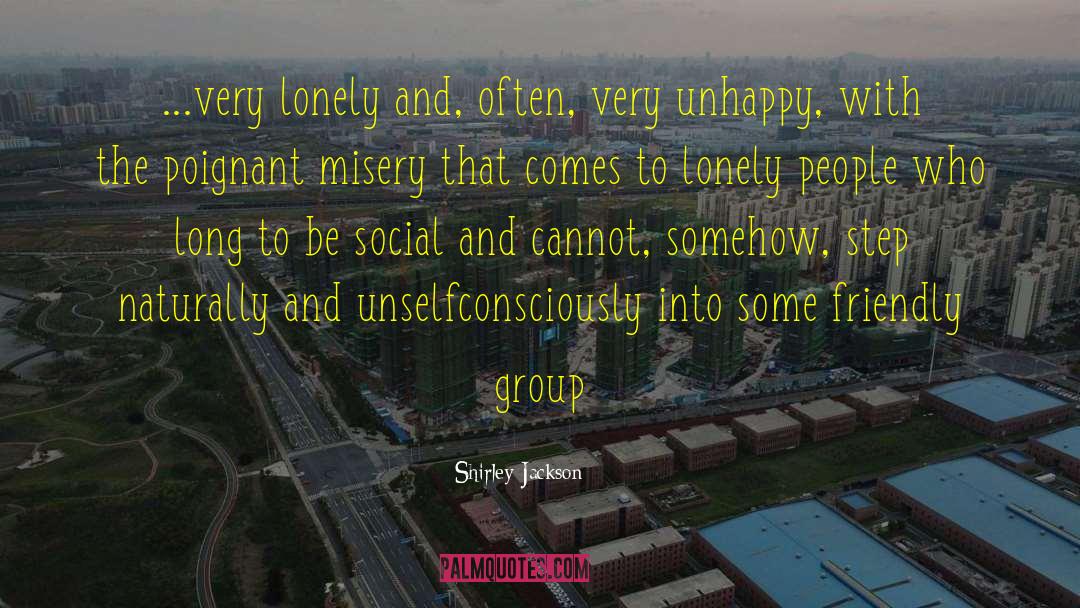 Lonely People quotes by Shirley Jackson