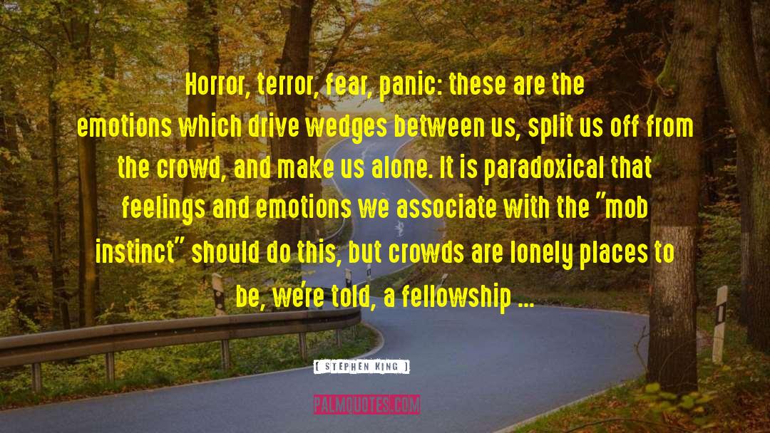 Lonely Places quotes by Stephen King