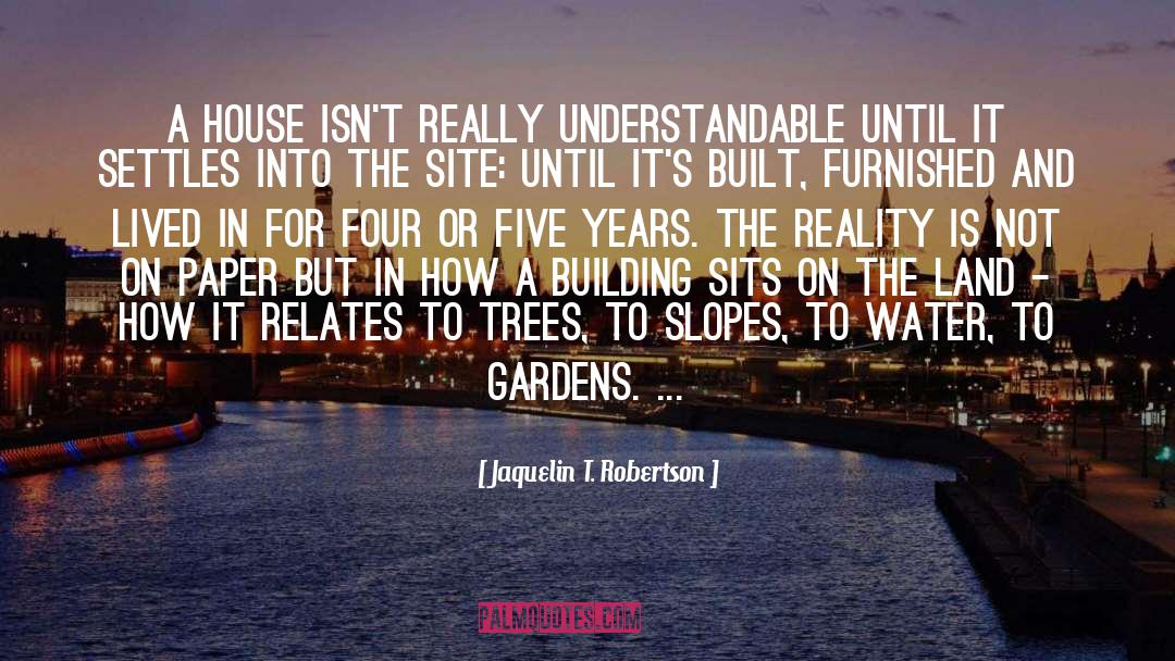 Lonely Trees quotes by Jaquelin T. Robertson