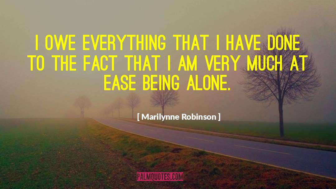 Loner quotes by Marilynne Robinson