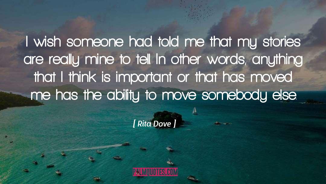 Lonesome Dove quotes by Rita Dove