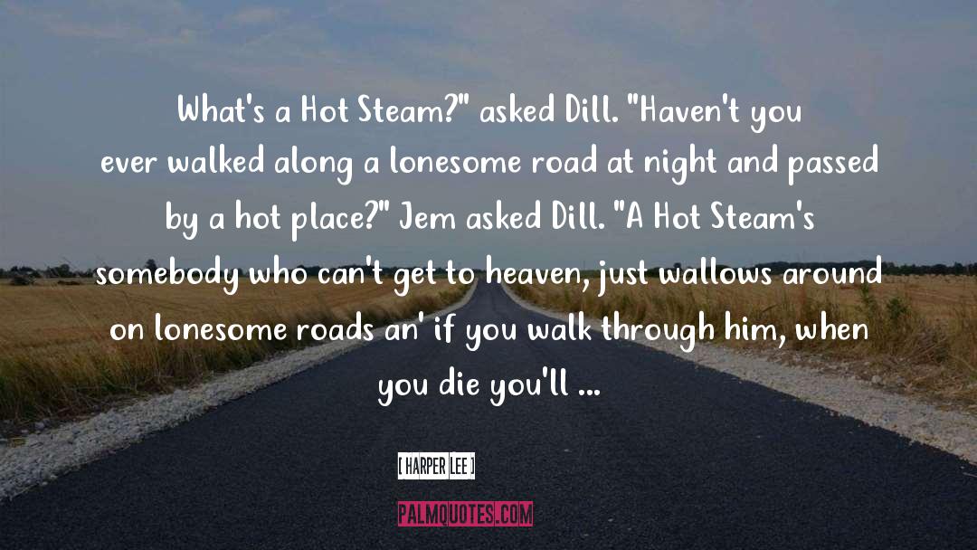 Lonesome quotes by Harper Lee