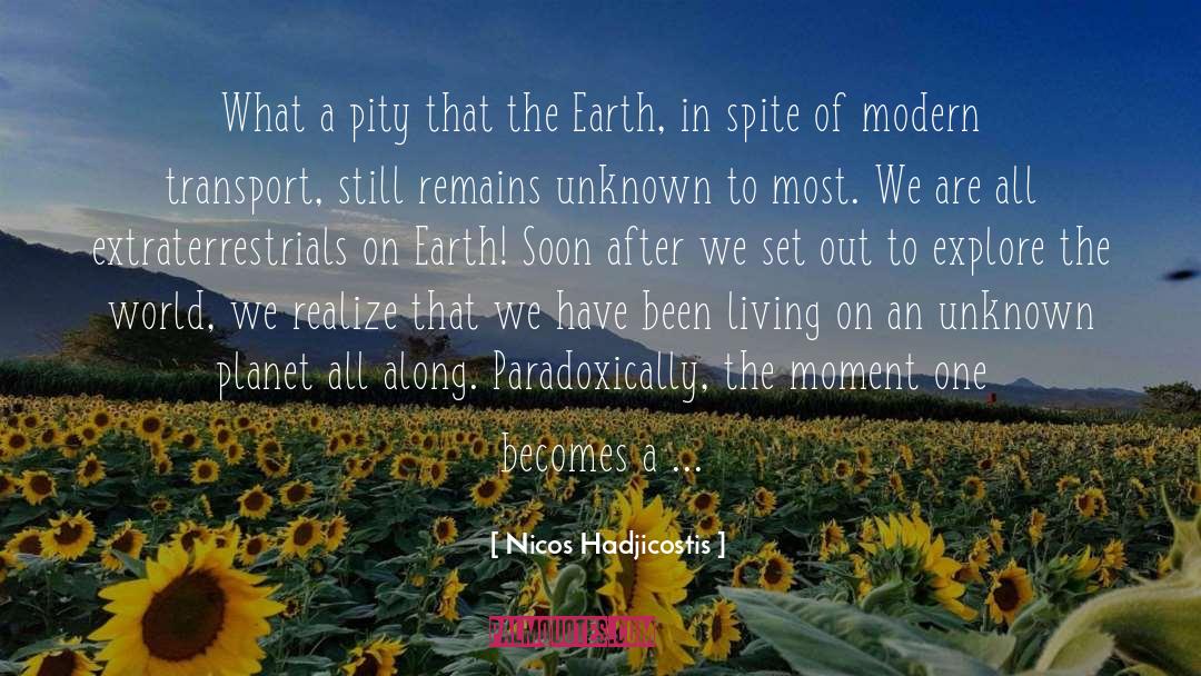 Lonesome Traveler quotes by Nicos Hadjicostis