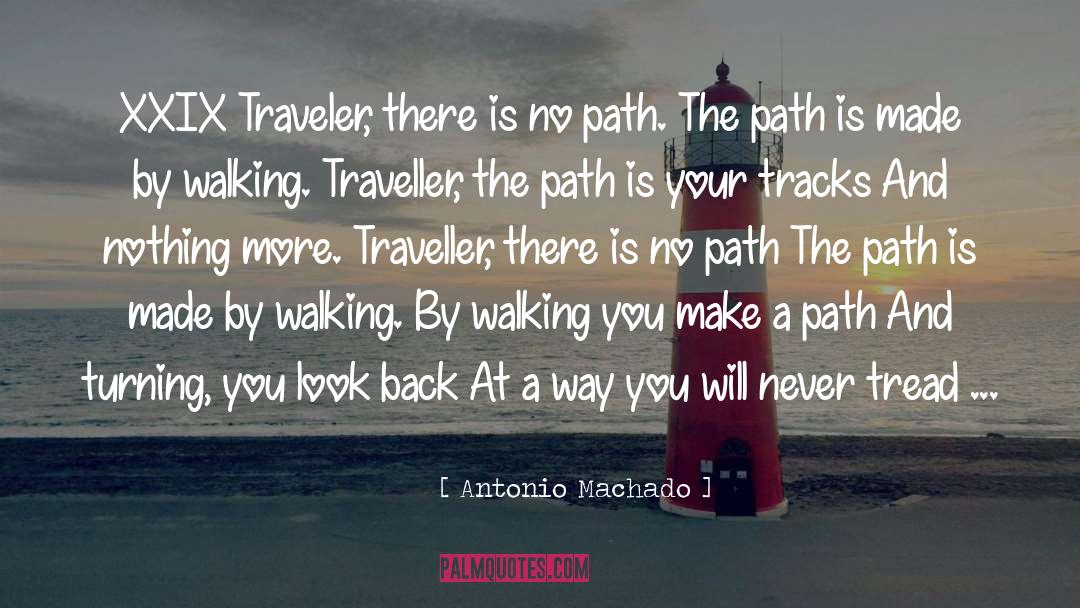 Lonesome Traveler quotes by Antonio Machado