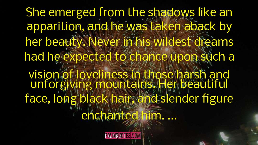 Long Black Hair quotes by Alan Kinross