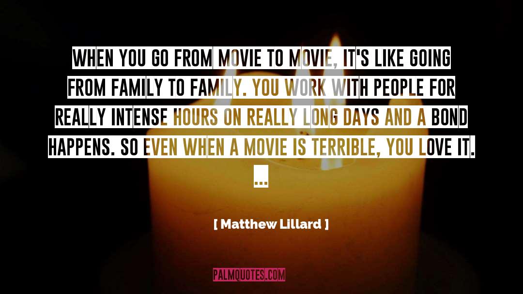 Long Days quotes by Matthew Lillard