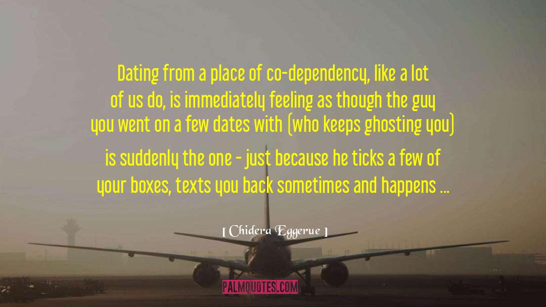 Long Distance Love quotes by Chidera Eggerue