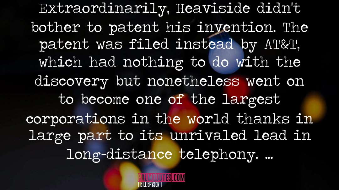 Long Distance quotes by Bill Bryson